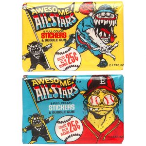 Leaf Inc. Awesome! All Stars Stickers & Bubble Gum