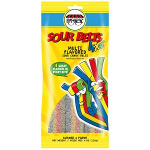 Paskesz Sour Belts - 4x4 Multi Flavored