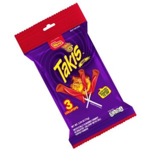 Vero Takis Feugo Lollipops - 3 Count Pack