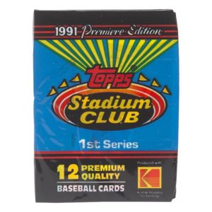 1991 Topps – Stadium Club – 1st Series Premiere Edition
