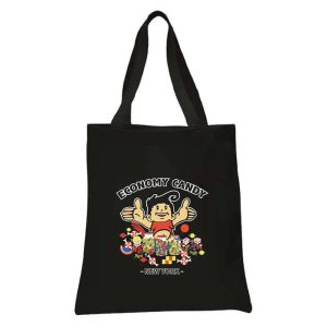 Economy Candy Tote Bag - Black