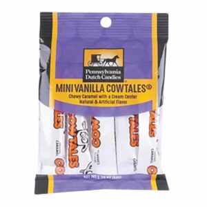 Pennsylvania Dutch Candies - Mini Vanilla Cow Tales - 1.75oz Bag