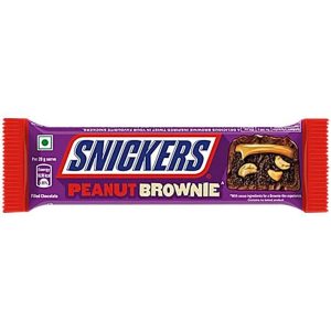 Snickers Peanut Brownie - 45g Bar - Indian