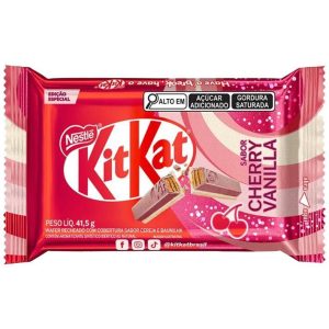 Kit Kat - Sabor Cherry Vanilla - Limited Edition - Brazilian