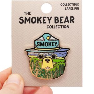 Smokey Enamel Pin