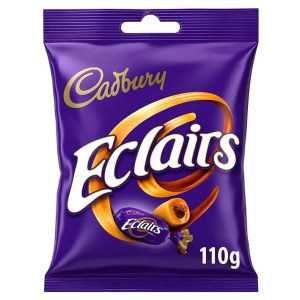 Cadbury Chocolate Eclairs - Classic - 110g Bag